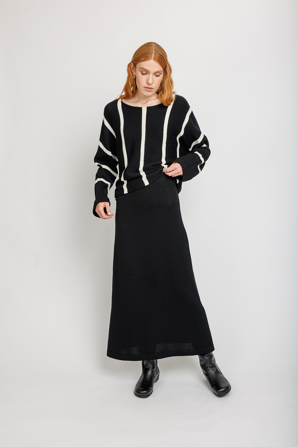 Knitwear Pullover Längsstreifen