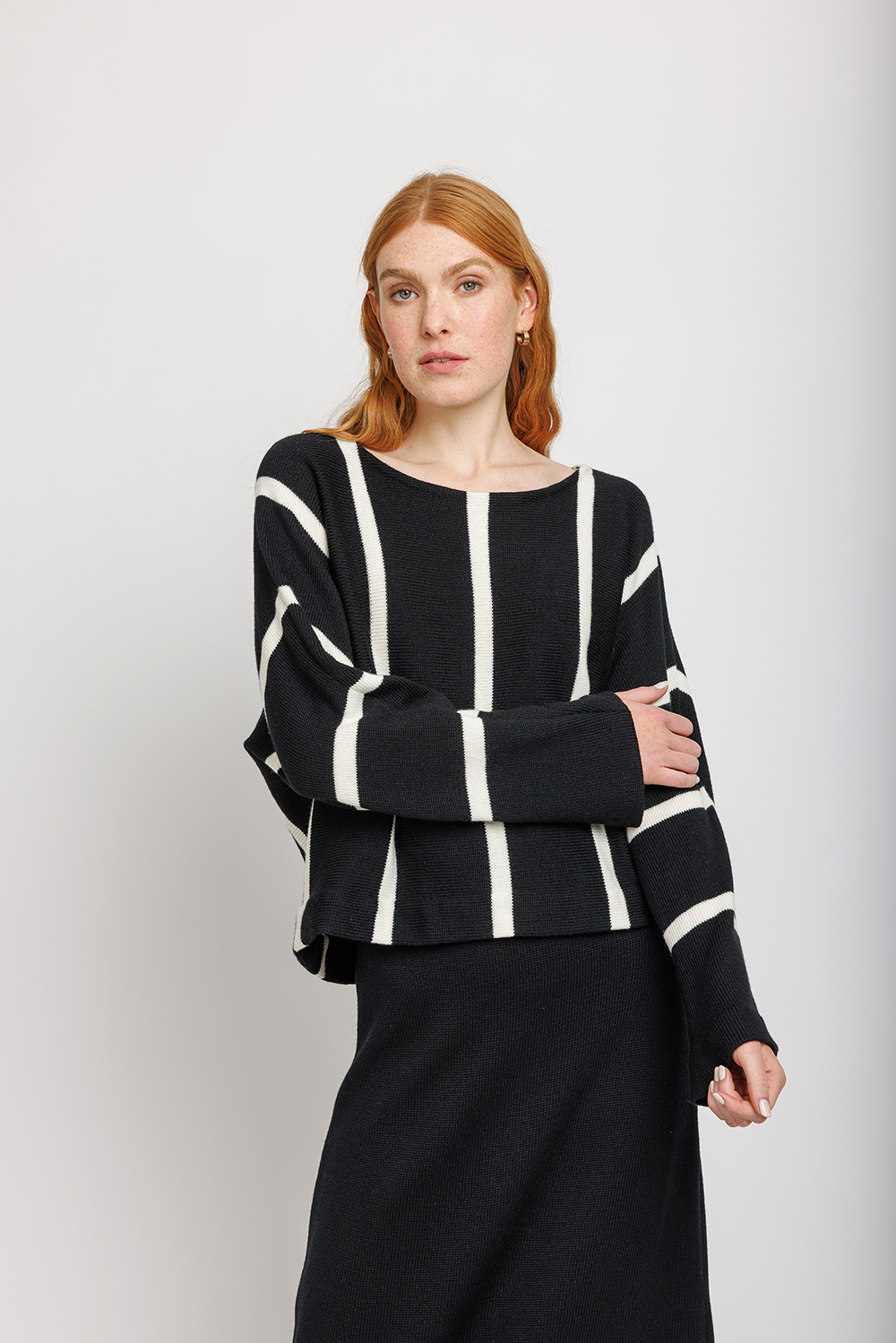 Knitwear Pullover Längsstreifen