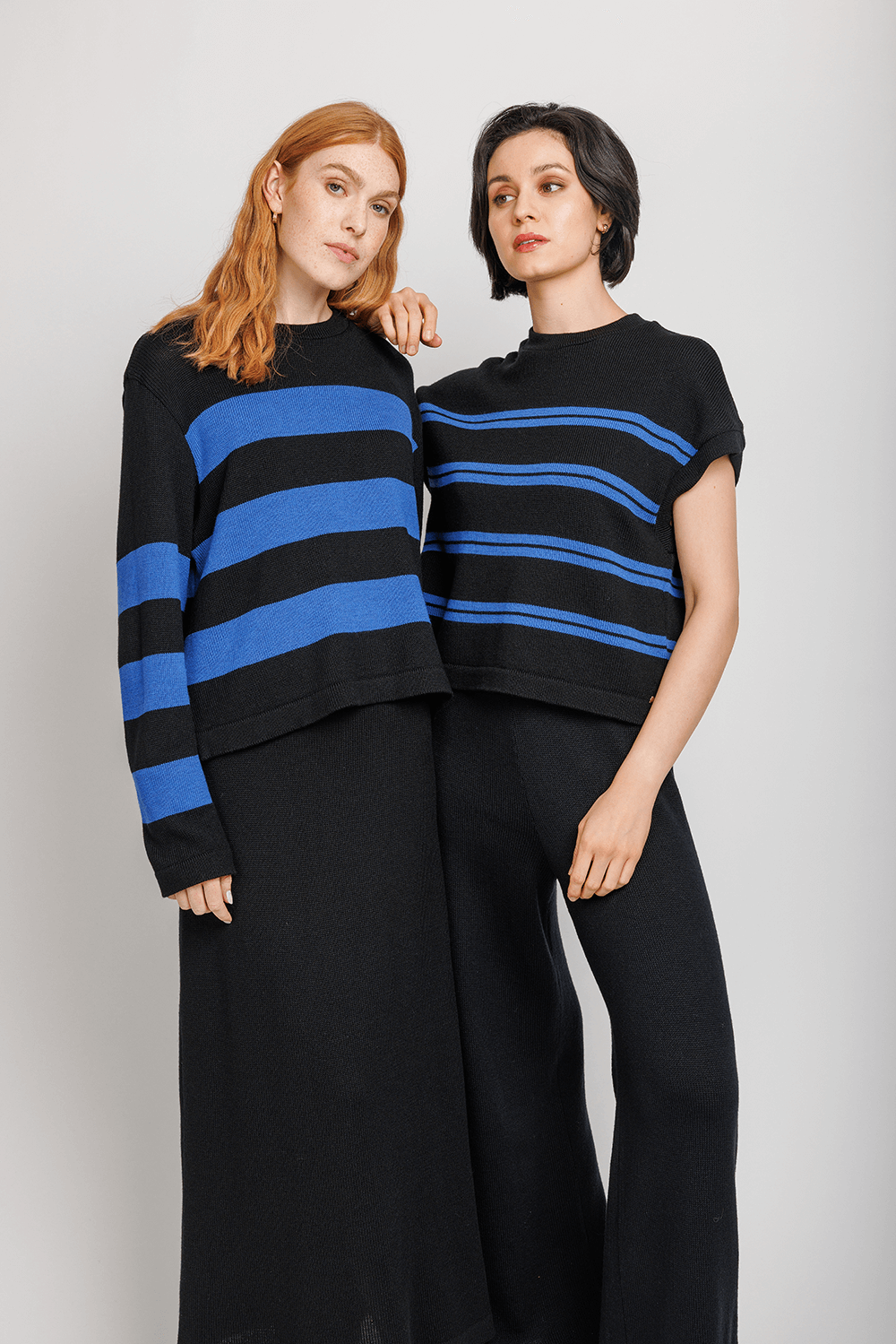 Knitwear Oversized Pullover Streifen