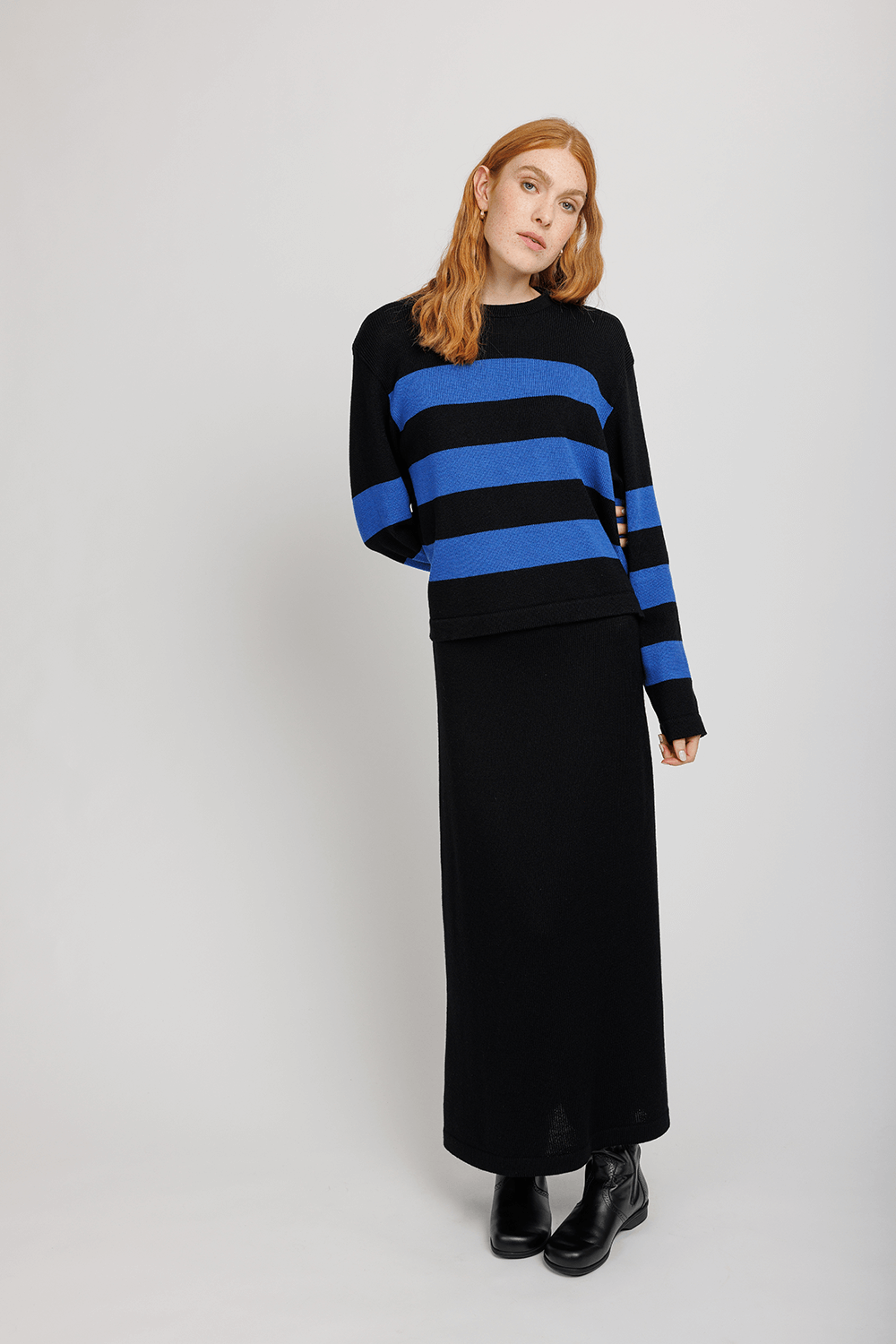 Knitwear Oversized Pullover Streifen