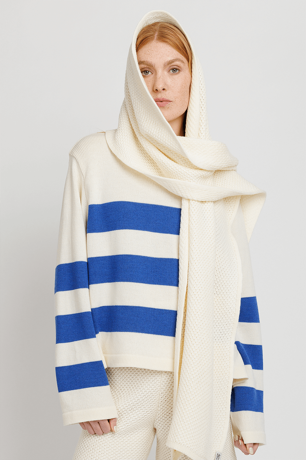 Knitwear Oversized Pullover Streifen