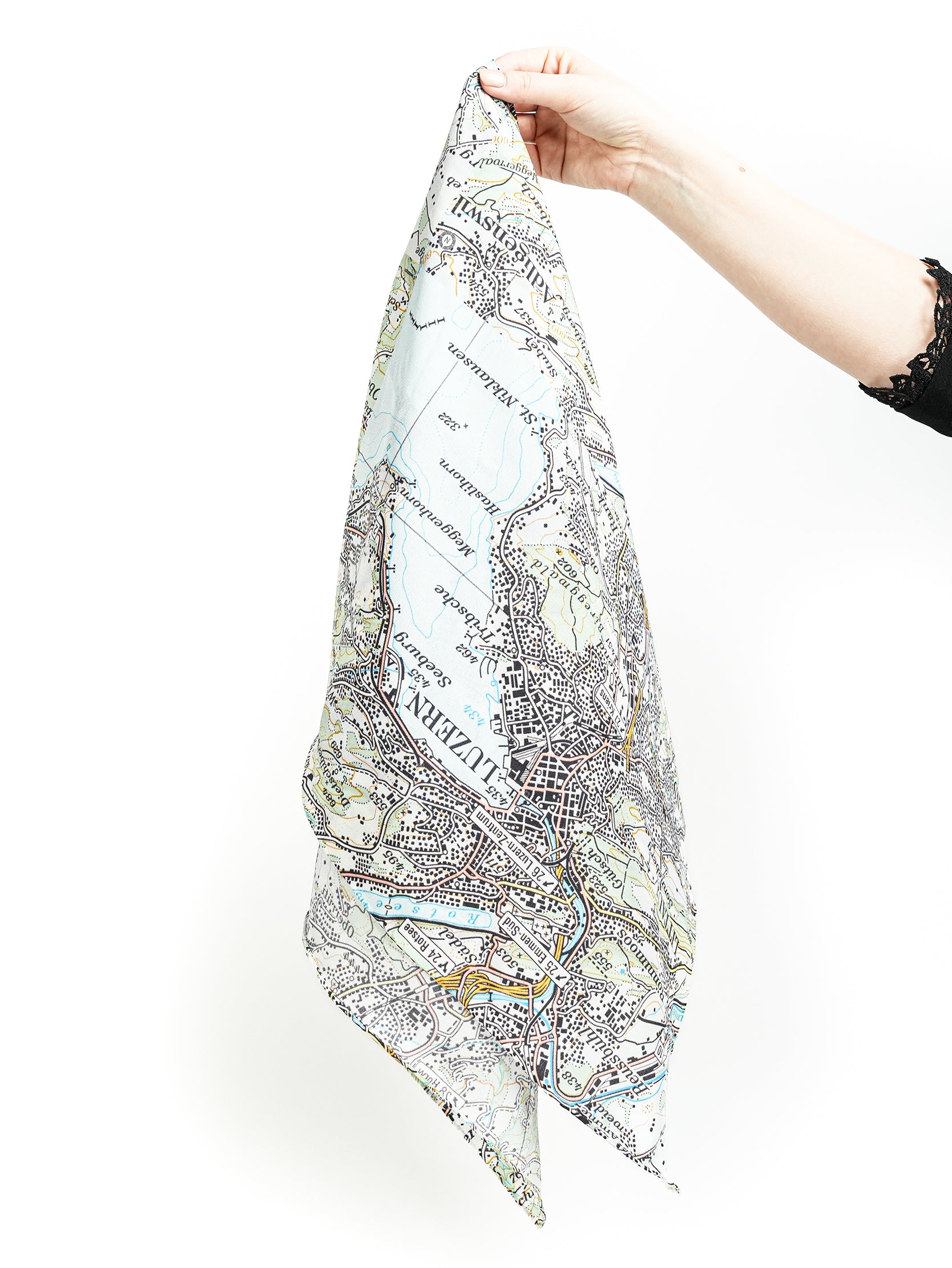 LU Print Foulard Seide