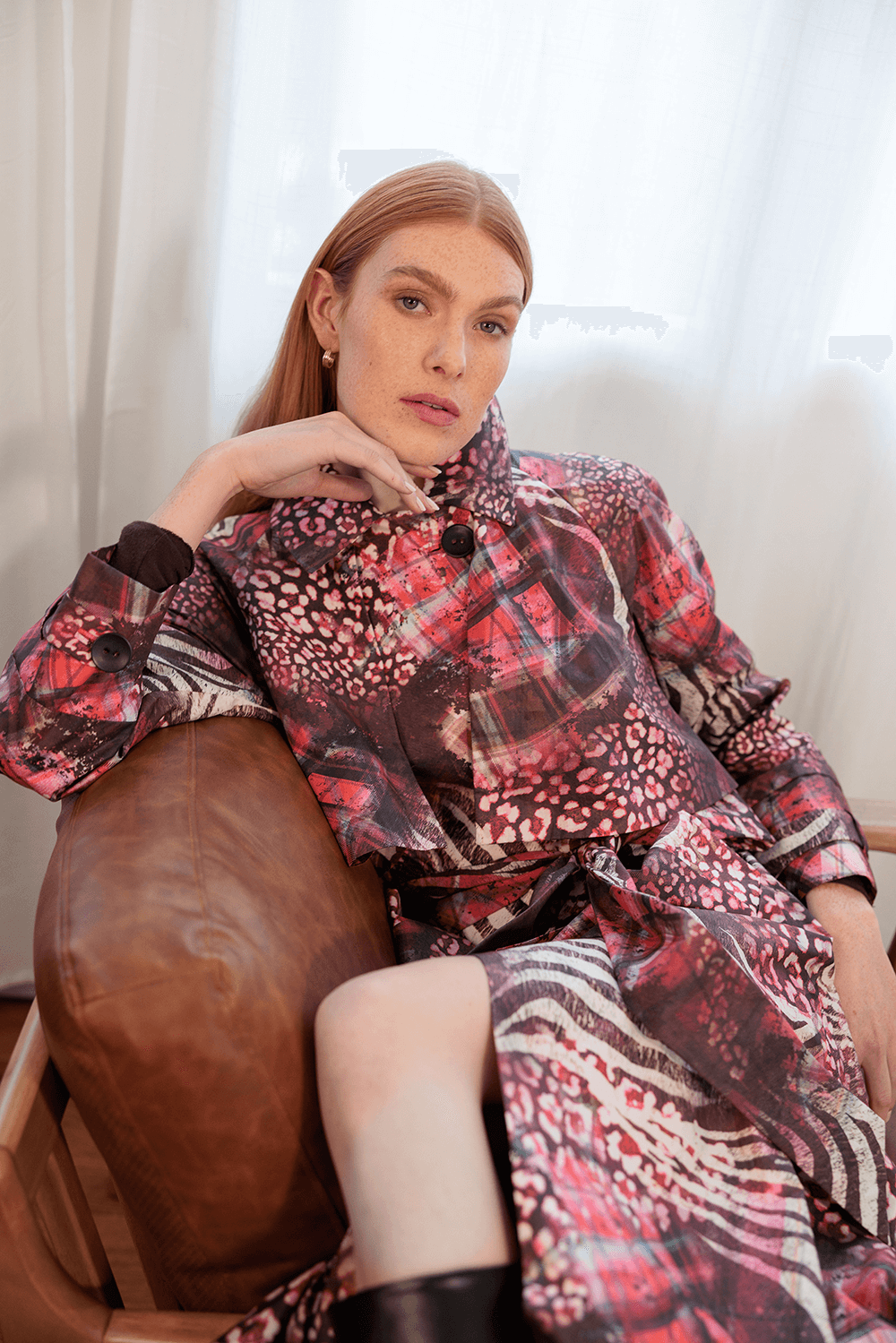 Trenchcoat mit Raglan