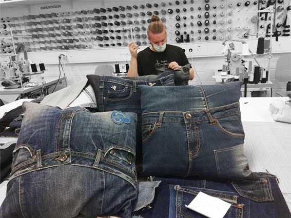 Jeans Upcycling Work